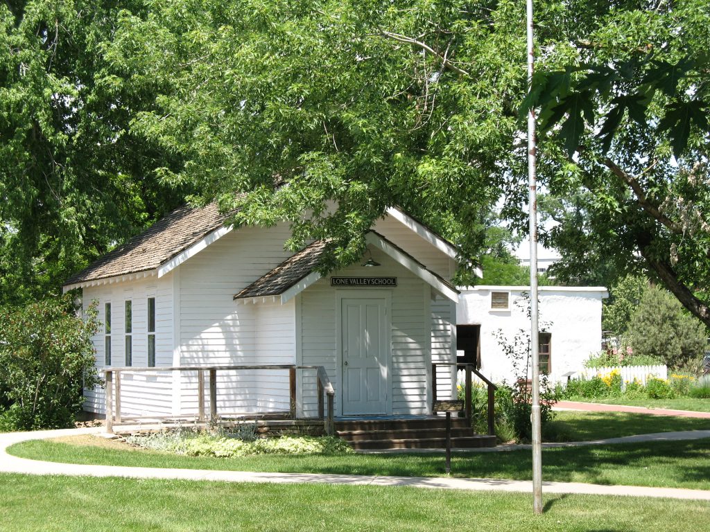 School House from 1800s in Colorado